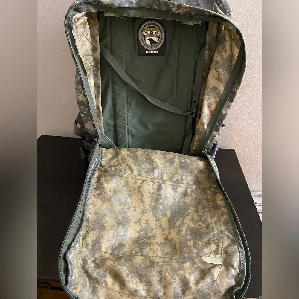 SOC Bugout Bag -‎ ACU Print Tactical Backpack